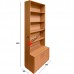 Книжный шкаф «Милан  4»